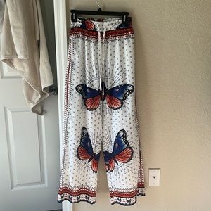 Women’s Butterfly Pattern Lounge Pants